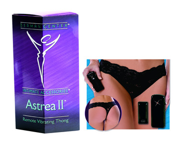 Berman  Astrea ii remote vibrating thong black