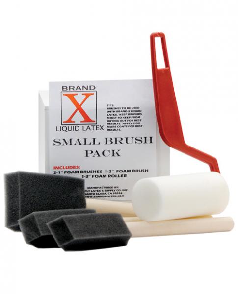 Brand X Small Brush Foam 4 Pack