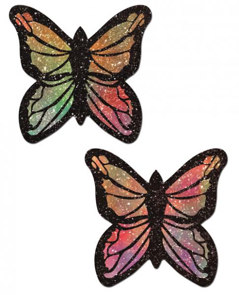 Pastease Rainbow Glitter Butterfly Pasties O/S