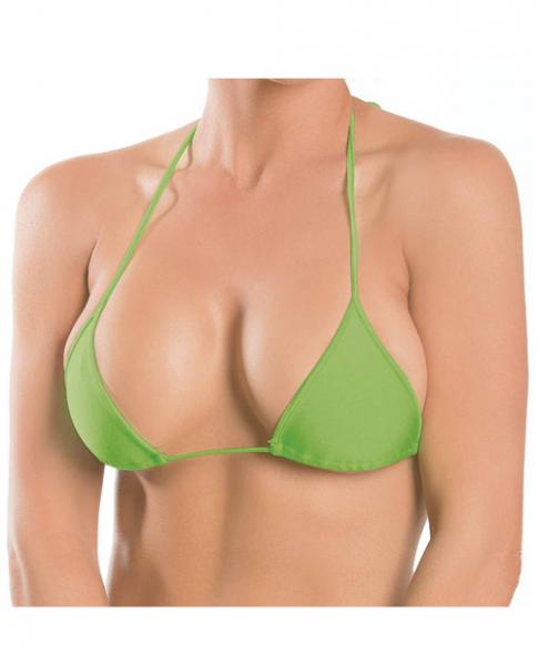 Triangle Top Lime Green O/S