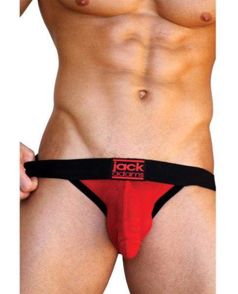 Miracle Jock Elastic Lifts Black/Red XL