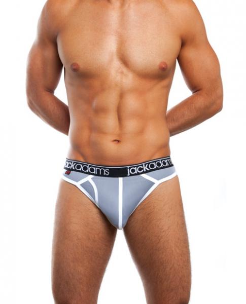 Jack Adams Sprinter 1.0 Thong Gray/White Medium