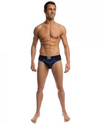 Flex Fit Army Briefs Black/Royal Blue Medium