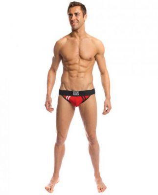 Jack Adams Team Jockstrap Red/Black Medium
