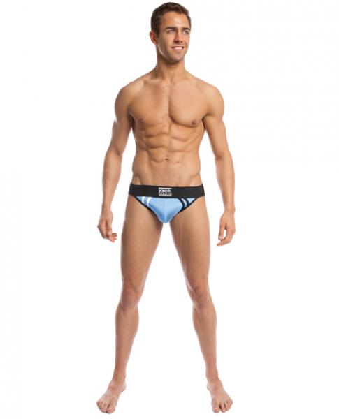 Jack Adams Team Jockstrap Sky Blue/Black Small