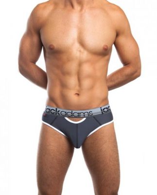 Jack Adams Punter Jock Briefs Graphite XL