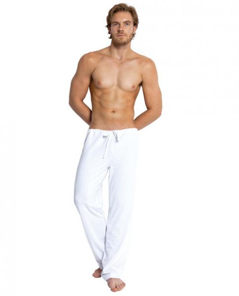 Jack Adams Relaxed Pants White Medium