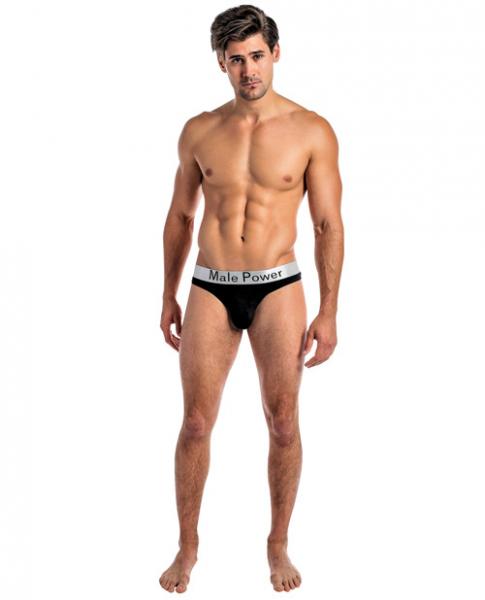 Modal Basics Lo Rise Thong Black S/M