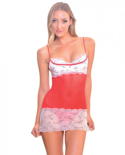 Sheer Babydoll Lace Top