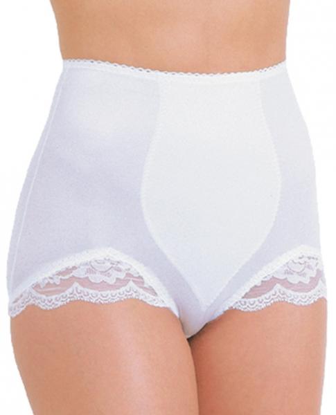 Rago Shapewear Panty Brief Light Shaping White 2X