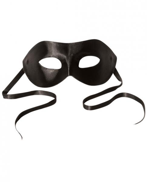 Midnight Satin Mask Black O/S