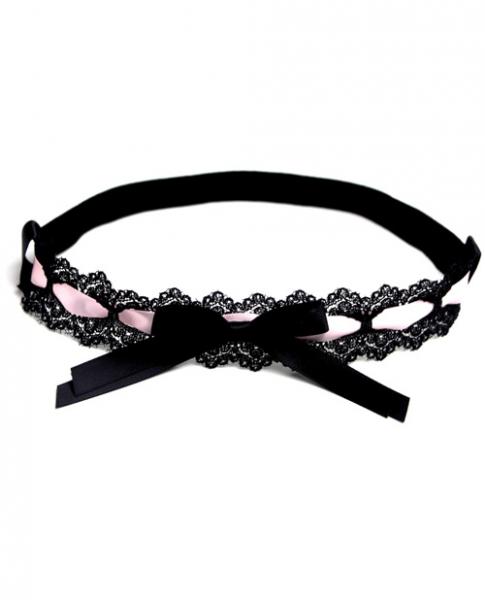 Tyes By Tara Chantilly Legtye Black Garter