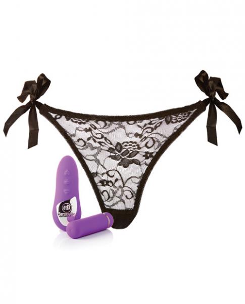 Sensuelle Pleasure Panty Purple Remote Control