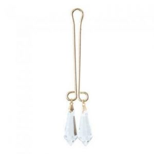Cleopatra Clitoral Clamps Crystal Clear