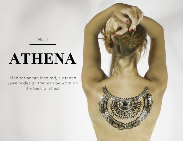 Athena Body Tattoo
