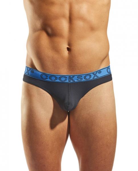 Cocksox Sports Thong Onyx Black Small